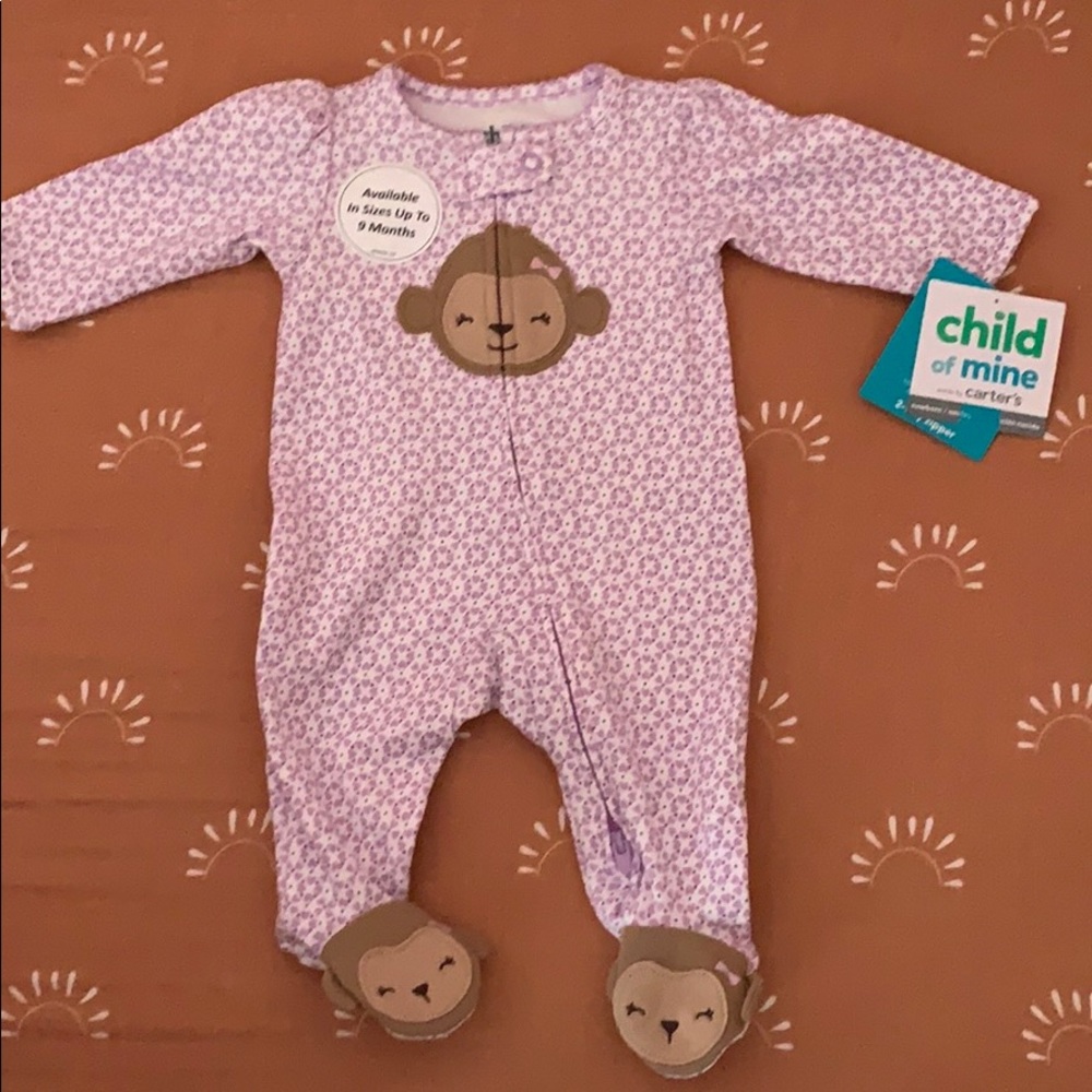 Newborn footie pajamas